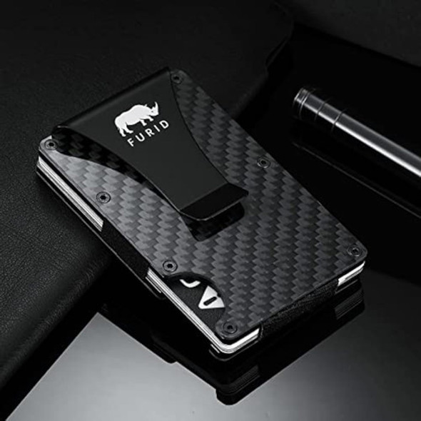 Billetera Para Hombre, Cartera Delgada De Metal 1