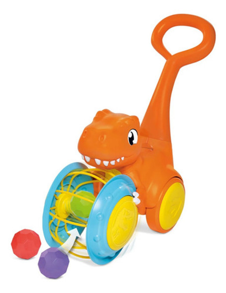Caminador De Dinosaurio Lanzapelotas Juego Gateo Bebes 12m+ 0