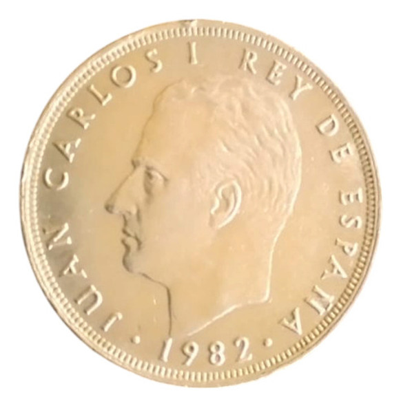 Antigua Moneda España, Rey Juan Carlos, 25 Pesetas, 1982 0