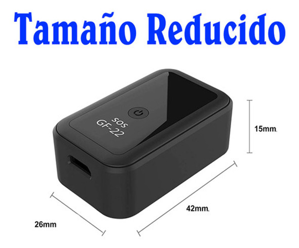 Tracker Mini Micrófono Espía Rastreador Gps Localizador 1