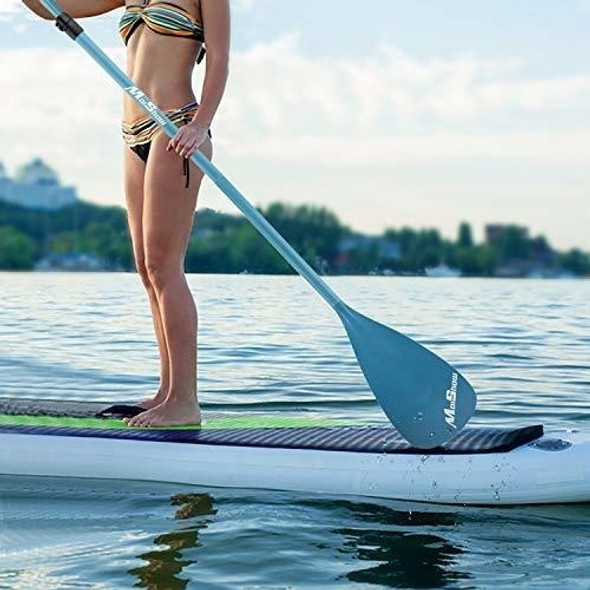 Remo Stand Up Paddle Board Ajustable De 3 Piezas Azul Marino 1