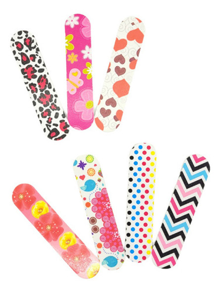 Lima X 25 Decoradas Estampadas Uñas Souvenir Spa Nail Arte 1