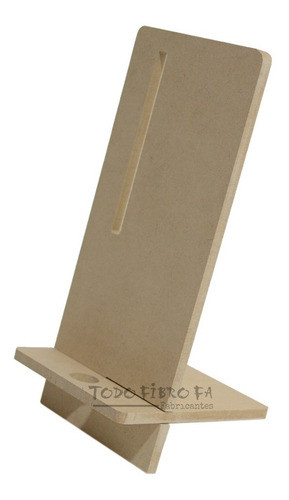 Porta Celular Fibrofacil Doble Funcion Diseño Unico! 1