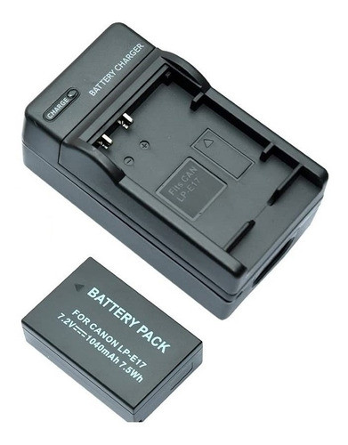 1bateria Lp-e17 + 1cargador Usb P/ Eos Rebel T6i T6s X8i T7i 0