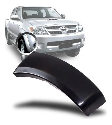 Fender Moldura Paragolpe Delantero Toyota Hilux 2005 Derecho 0