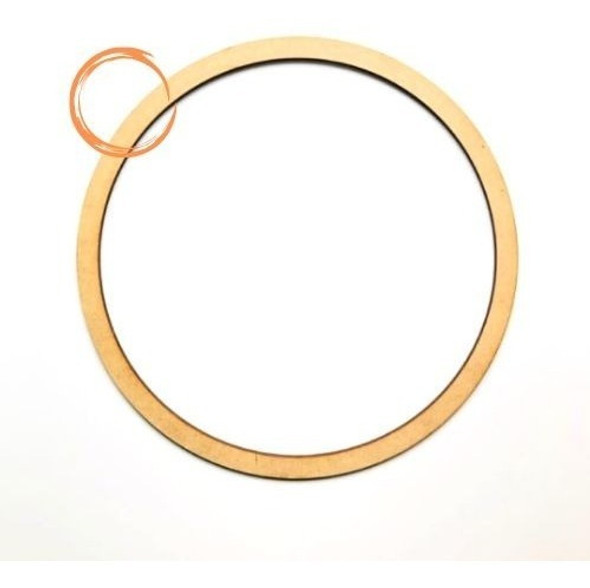 Aro Atrapa Sueños Fibrofacil Mdf 24cm X 20 Unidades 0