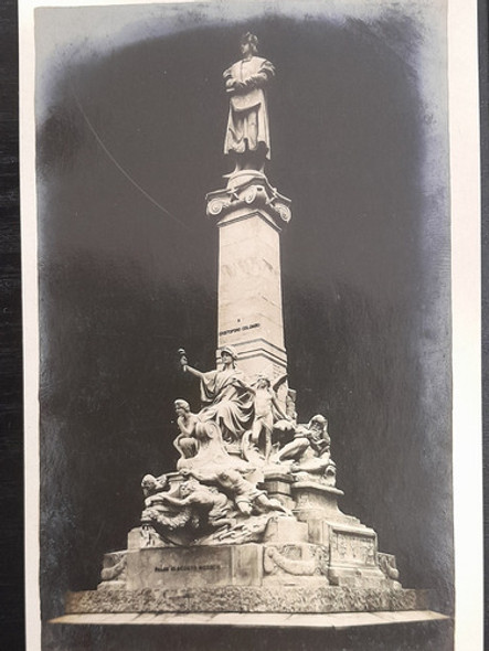 Postal Cristobal Colon Lote X2 Dia Y Noche  Casa Rosada 1