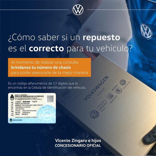 Puntera Pasa Ruedas Volkswagen 1k0805912e 1