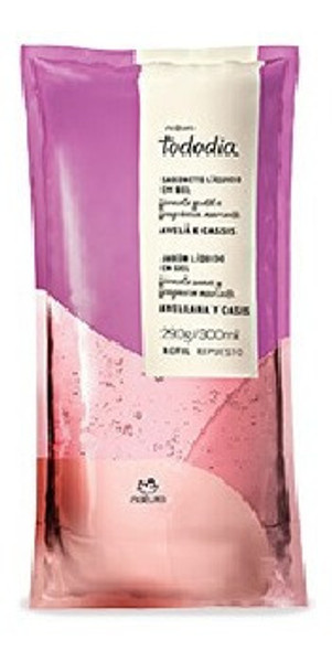 Repuesto Jabón Líquido Avellana Y Casis Tododia-300ml Natura 1