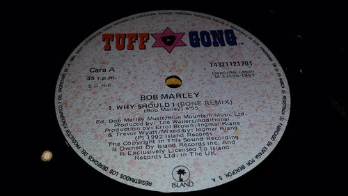 Bob Marley Why Should I Exodus Vinilo Maxi Spain 1992 1