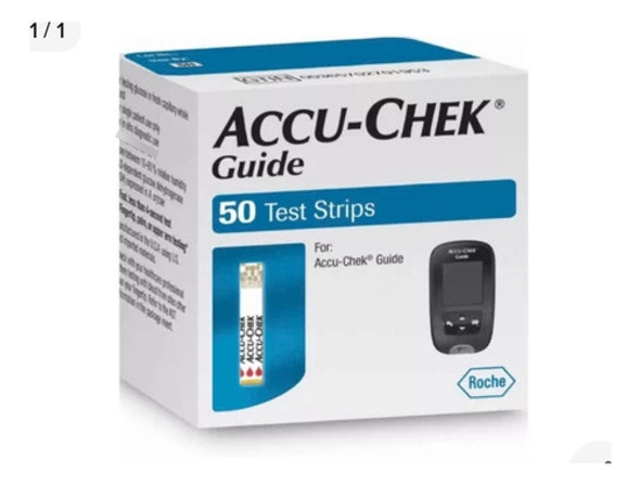 Acuccheek Guide Tiras Reactivas 50 Unidades. 0