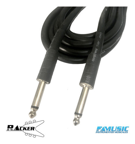Cable Instrumento Racker-sm G-161 Plug/plug 6 Mts 1