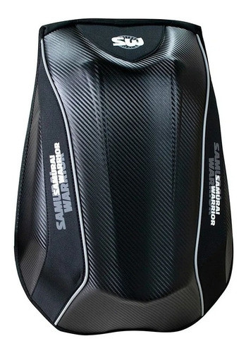 Mochila Moto Semi Rigida Turismo Samurai 32/49 Lts Casco 0