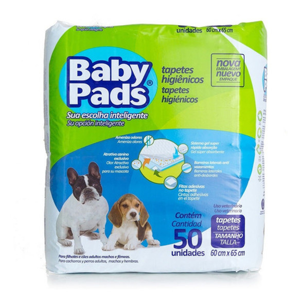 Paños Sanitarios Para Perros Pañales 50uni. 0