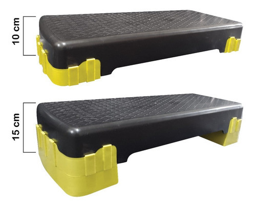 Step Plataforma Entrenamiento Gym Fitness + 2 Módulos 1