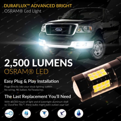 Duraflux 5202 H16 Osram Alta Potencia 160w Led Niebla Drl Bo 1