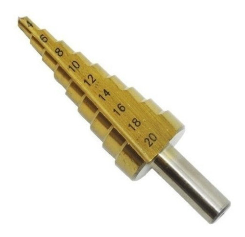 Mecha Cónica / Broca Escalonada 4-20 Mm Para Taladro 0