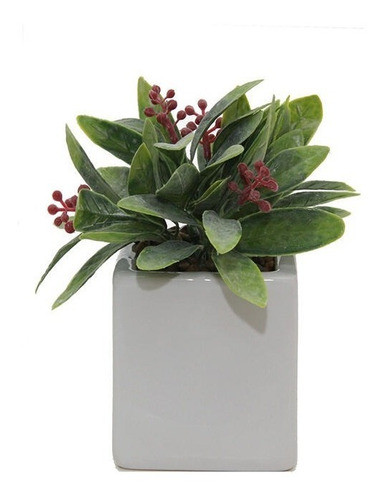 Macetas Con Plantas Artificiales Decorativas (mcc7052) 0