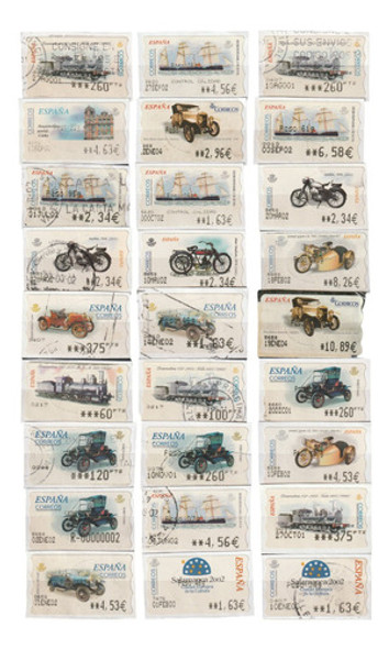 Lote1939 España X55 Estampilla Autoadhesivas Temáticas 0 Lote1939 España X55 Estampilla Autoadhesivas Temáticas 0