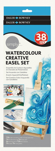 Set Creativo Acuarelable Daler Rowney Simply X38 Piezas 0