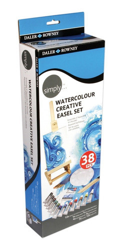 Set Creativo Acuarelable Daler Rowney Simply X38 Piezas 1