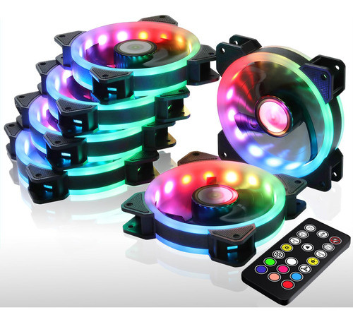 Ventiladores Para Pc Control Remoto 8va Generación. X6 Unid. 0