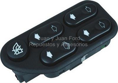Tecla Comando Alza Cristal Ford Fiesta 02/07 Cuádruple 1