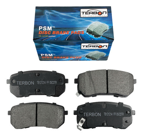 Pastillas Freno Terbon Kia Rio Trasera 2006-2007 0