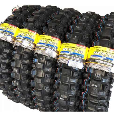 Cubierta Trasera Dunlop Mx33 90/100-14 Sx Tc 85 Cc - Trapote 1