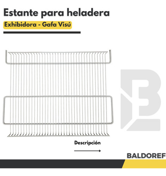 Estante Heladera Exhibidora Gafa Visu Original 1