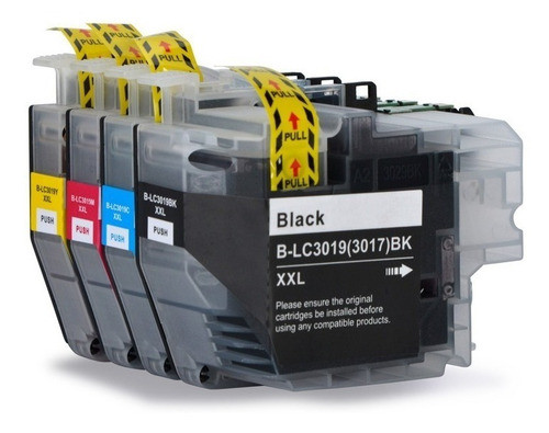 Pack 4 Cartuchos Compatibles Brother Lc-3019 / Mfc-j6730dw 0