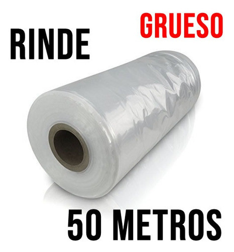 Rollo Bolsa Bobina 20 Cm 100 Mic X 50 Mts Polietileno Grueso 1