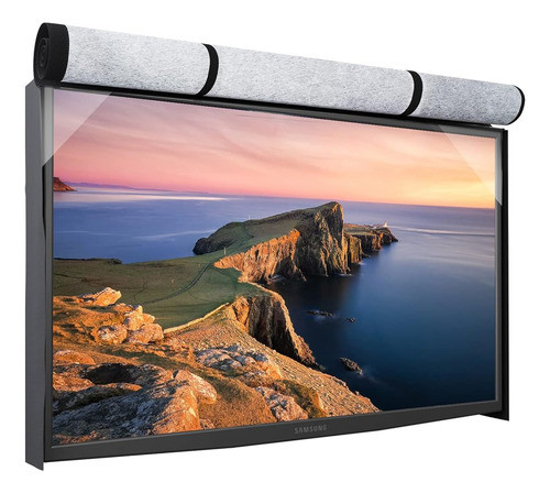 Cubierta De Tv Para Exteriores Geniff Impermeable Con Solapa 0