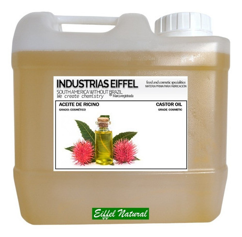 Aceite De Ricino 5 Litros Virgen Puro Super Oferta 1