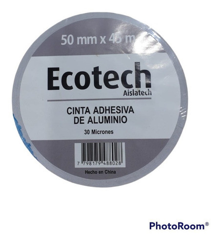 Cinta De Aluminio Puro De 5cm X 45m Autoadhesiva 1
