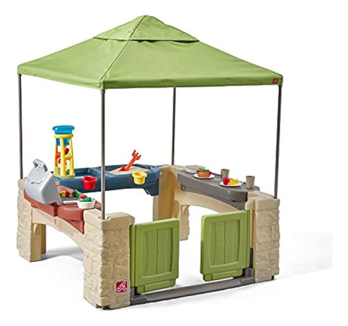 Step2 All Around Playtime Patio With Canopy Playhouse, Model 0