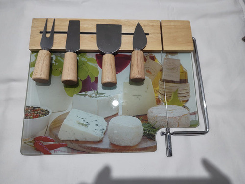 Tabla Para Quesos Con Utensillos. Imperdible! 1