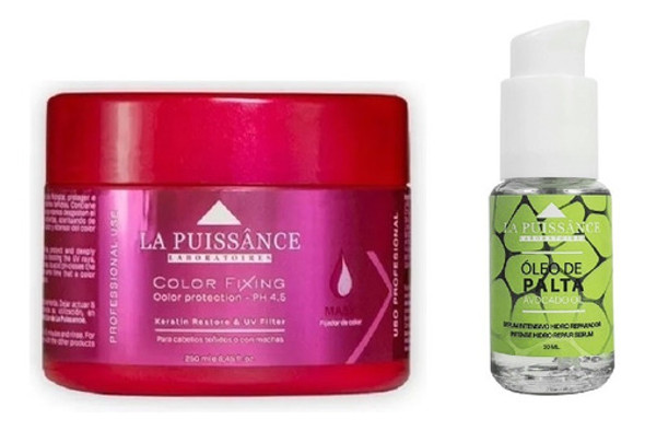 Máscara Color Fixing 250 Ml +oleo Palta La Puissance 0
