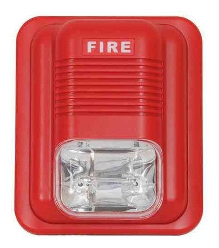 Pack X 10 Sirenas Con Strobo Incendio Evacuación 12 Y 24 Vcc 0