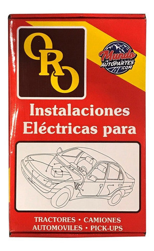 Instalacion Electrica Citroen 3cv Ramal Principal Modelo 197 0