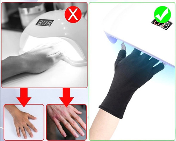 Guantes Protección Led/uv Manicuristas 1