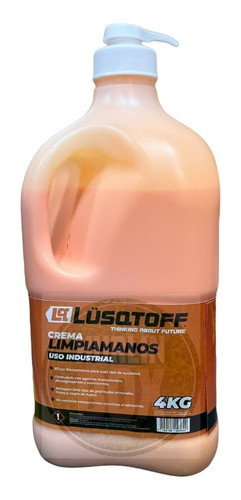 Crema Limpiamanos Bidon Dispencer 4kg Lusqtoff Lcrem4kg-9 0