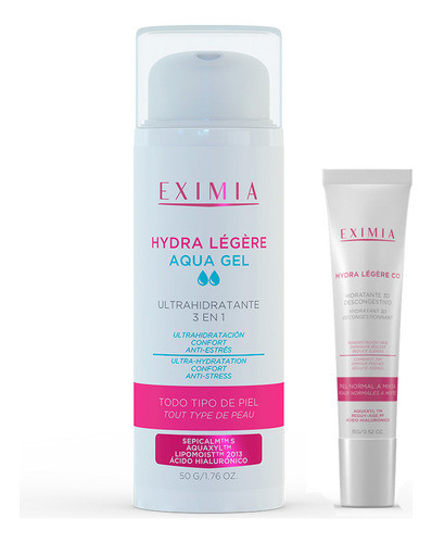 Eximia Set Hydra Legere Hidratacion Facial Piel Normal Mixta 0
