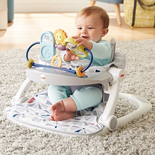 Fisherprice Premium Sientate En El Asiento Del Piso Con Toy 1