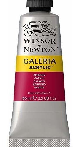 Acrilico Galeria Winsor & Newton Carmesi 60ml 0