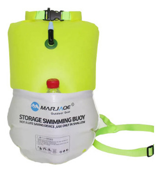 Boya De Natación Pvc Marjaqe Compartimento Impermeable - -s 1