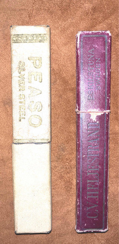 2 Navajas Antiguas De Barbero Suiza Y Alemana Precio X Las 2 0