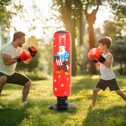 Saco De Boxeo Para Niños De 47 Pulgadas Con 1