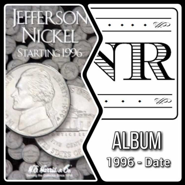 Álbum Monedas Jefferson Niquel - Desde 1996 - P & D 0