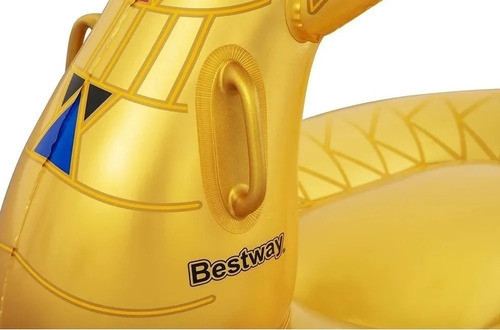 Inflable Cobra Oro Bestway Flotador Pileta Verano Juegos New 1